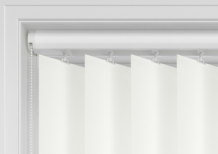 Palermo (Blackout), White - Vertical Blind - Image 12